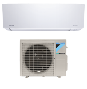 19 Series Wall Mount - Cooling Only Single Zone Air Conditioner ★★★★★ ★★★★★ 4.9 out of 5 stars. Read reviews. (3095) Ideal Solution for spaces with primary living areas, rooms with poor air flow, renovations, basements , attics, garages, and home add-ons. Wall mounted units are simple to install and can placed subtly, high on a wall, where they do not detract from your décor and operate very quietly. Offered with an outstanding 12-year limited warranty*. Comfort Control Wireless App Daikin Comfort Control App From anywhere in the world. Or your living room. With the new Daikin Comfort Control App, you are always in control. You can use your tablet or smart-phone to access your Daikin system via the internet. Daikin Inverter Technology Daikin Inverter Technology Comfort Without Compromise Inverter technology helps prevent the common, and uncomfortable, temperature swings normally experienced with non-inverter HVAC systems. Interested in this product? Find a Contractor View Rebates SEER Up to 19 R-410A Refrigerant Compatible Inverter Technology Coverage 250 - 1,600 sq.ft. Compressor Type Swing Price Tier $$ ENERGY STAR® Partner ✓