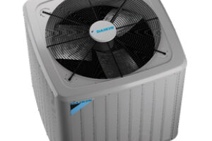 DX4SQ Whole House Air Conditioner When properly matched and installed, your DX4SQ offers up to 15.2 SEER2 performance. In many applications, the efficiency of your DX4SQ can be enhance by using it in conjunction with a Daikin brand gas furnace that includes a variable-speed blower motor. This unit features a powder-paint finish with premium durability and excellent UV protection. Supports the 2023 DOE Energy Conservation Standards. Interested in this product? Find a Contractor View Rebates SEER2 Level 14.3 Supports the 2023 DOE Energy Conservation Standards. Compressor Type High-Efficiency Scroll Price Tier $ ENERGY STAR® Partner ✓