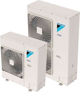 VRV LIFE Whole House System - Inverter ★★★★★ ★★★★★ 4.8 out of 5 stars. Read reviews. (11) At the core of the VRV LIFE systems is built-in intelligence that gives you independent zoning control with maximum flexibility and energy savings. With the ability to connect up to nine indoor units to one outdoor unit, the space-saving VRV LIFE system is ideal for most residential projects. Learn More about VRV LIFE Customer Testimonials VRV LIFE systems features: Flexibility with mix-match of ducted and duct-free indoor units Reduced power consumption with flexibility to turn off indoor units not in use Dual-fuel heating with heat pump and gas heat simultaneously Space-saving with ability to connect 2 gas furnaces to one outdoor unit (1) Quiet operation with sound levels under 58 dBA (2) Choice of gas or heat pump heat Custom, selectable and programmable temperature to switch from heat pump to gas heat Add or remove zones without having to worry about ductwork (1) When compared to a system of two outdoor units combined with two gas furnaces and A-Coils. (2) Model specific, refer to product engineering manual for details. Daikin Inverter Technology Daikin Inverter Technology Comfort Without Compromise Inverter technology helps prevent the common, and uncomfortable, temperature swings normally experienced with non-inverter HVAC systems. Interested in this product? Find a Contractor View Rebates Compressor Type Inverter Price Tier $$$$